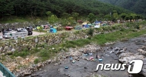 자연 속 힐링과 추억…단양 오토캠핑 인기