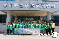 전북새마을회, 순창서 일손 돕고 농산물 팔아주고