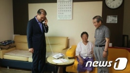 양광가정보청 | 진안군, 난청 노인가정에 보청전화기 65대 보급