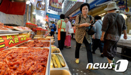메르스 확산세 주춤 활력 넘치는 전통시장