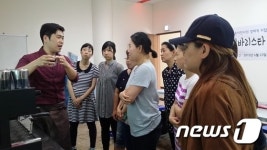 진안군 이주여성 10명, 바리스타&쿠기 자격증 도전