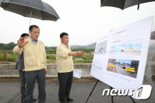 이항로 진안군수 재해 예방에 만전…위험지구 점검