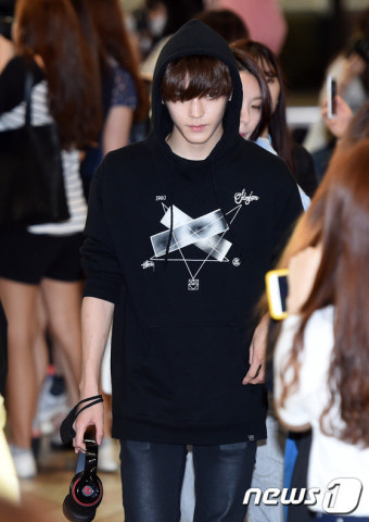 에스엠루키즈 태용, '데뷔도 안했는데 연예인 포스가...'