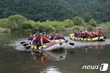 합천군, 다이나믹 힐링 레포츠 연수 호응