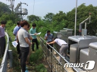 영동군, 집중호우 대비 하천 배수문 관리 점검