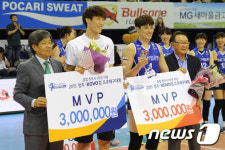 KOVO컵 영광의 MVP 최송석-김희진