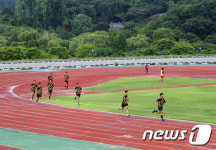 장수, 하계전지훈련지 각광…신태인중 축구부 등 9개팀 찾아