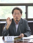 인사말 전하는 조희연 교육감