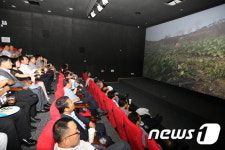 진안에 마이골 작은영화관 개관…하루 10편 상영