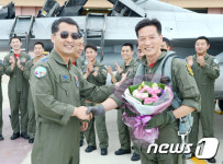 공군 38전대 111대대, 7만시간 무사고 비행기록 달성