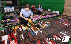 관세청, SNS를 이용한 짝퉁 신종판매수법 첫 적발