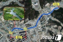 춘천시, 12월까지 하천 정비사업…공지천 상류 맑은물 공급