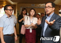 김종 문체부 2차관, 유람선 안전관련 현장 점검