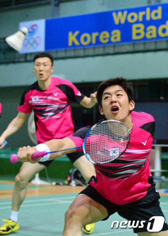 배드민턴 남자복식 세계랭킹 1위의 훈련