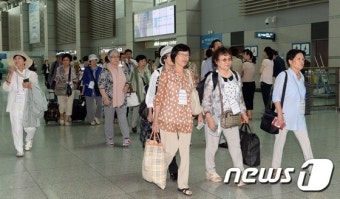 러시아 방문하는 사할린동포 영주귀국자들