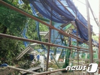 완주 경로당 신축 공사장서 인부 4명 추락· 중경상(종합)