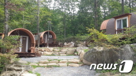 국립자연휴양림관리소, 대야산에 야영시설 캐빈 5동 개장