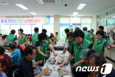 [단신]전북도-익산시새마을회, 익산서 소외계층 봉사활동