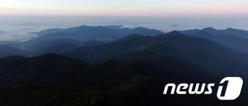 백두대간의 여명