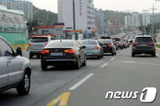 광복절 연휴 7번국도 답답