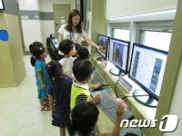 광주CCTV통합센터 어린이영상체험관 북적