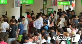 운전면허 시험장 북적북적