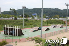 안전요원 전무 옥녀봉체육공원… 대전 서구는 나몰라라