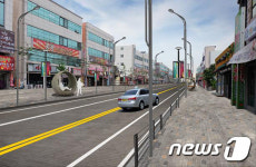 포항 상도동 쌍용사거리, 청춘대로로 조성