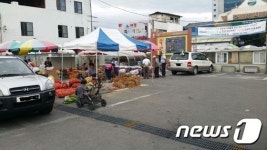 거창시장번영회 수년간 영세상인 자릿세 거둬 말썽