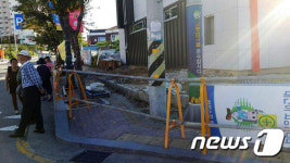 속초 관광수산시장 대형 주차장 화장실 신축