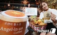 가을을 담은 오렌지 필 소 굿