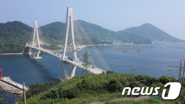 여수 동도~서도 잇는 거문대교 18일 개통
