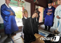 백제 시조 온조대왕 기리는 ‘숭렬전 제향’ 거행