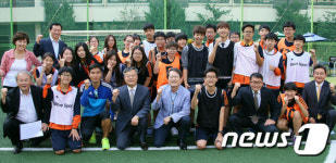 체육활성화 학교 방문한 조희연 교육감