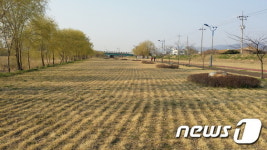울산 북구 동천강변에 파크골프장 조성