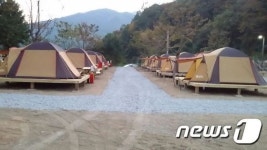 제천 송한분교 폐교 활용 서울캠핑장 개장