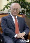 외교부 찾은 유키야 아마노 IAEA 사무총장