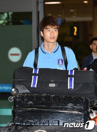 기성용, 인천공항 입국