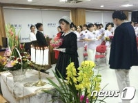 광양보건대, 제 22회 나이팅게일 선서식 실시