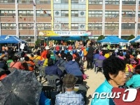 전주 조촌동민의 날, 반월초교서 동민 1천여명 참석
