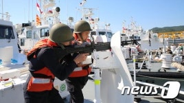 통영해경, 남해해경본부 주관 해상종합훈련
