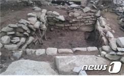 장수군 합미산성서 후백제 집수시설 확인…23일 공개