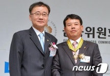 국민훈장 모란장을 받은 박원균 스타테크 대표이사