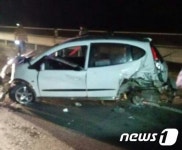 “술 취해 추월하려다”…김제서 차량 추돌로 2명 부상