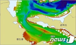 완도항 부근 사주 수심, 6년 새 0.2~0.5m 더 깊어져