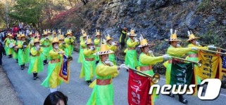 [화보] 진안고원&마이문화제…몽금척·금척무 재현