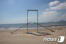 2015 바다미술제 작품 3점 다대포 해수욕장 영구 설치