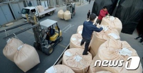 분주하게 움직이는 미곡처리장(RPC)