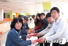 “청소는 저희들에게 맡기고 푹 쉬었다 오세요”