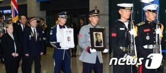 英 6.25 참전용사 유해, 한국에 묻힌다